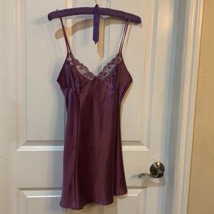 Beautiful Silk purple lingerie from Victoria’s Secret